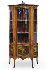 LOUIS XV STYLE VERNIS MARTIN VITRINE
