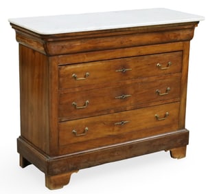 LOUIS PHILIPPE MAHOGANY COMMODE