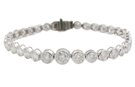 14K DIAMOND BRACELET 11.34CTS