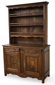 FRENCH PROVINCIAL WALNUT VASSELIER