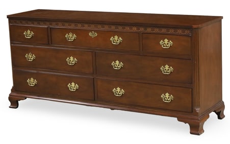 CHINESE CHIPPENDALE STYLE DRESSER, BAKER FURNITURE