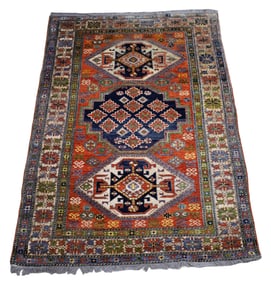 KAZAK ORIENTAL RUG 5'3 x 7'5