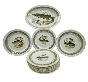 11PC BAVARIAN FISH SERVICE