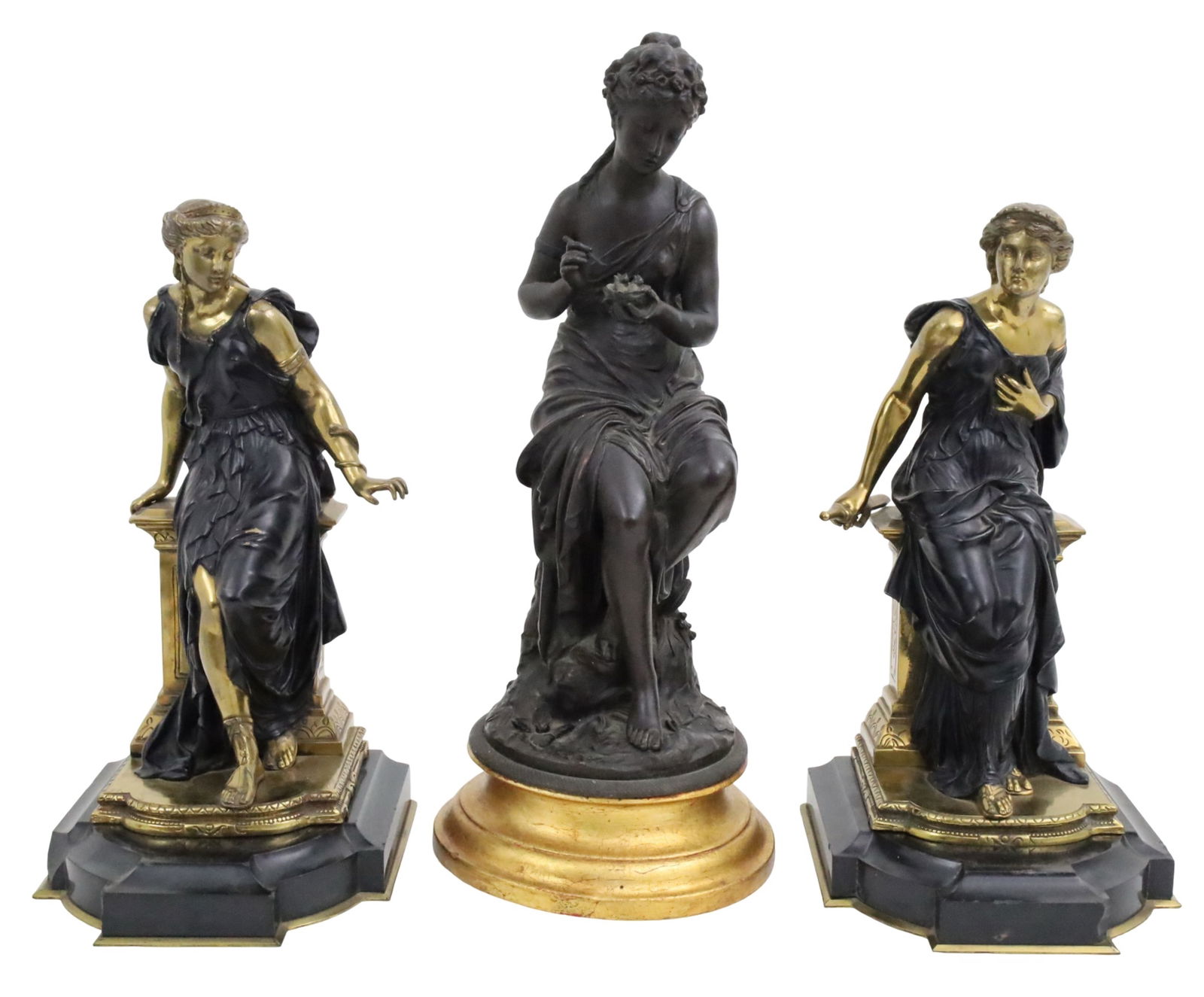 3PC LOT OF BRONZE MAIDENS (1 of 6)