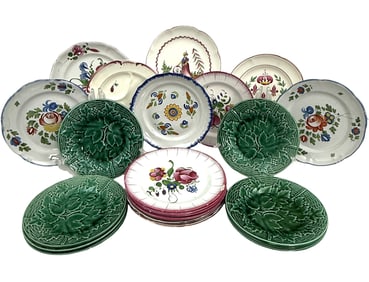 MISC LOT OF 23 PLATES