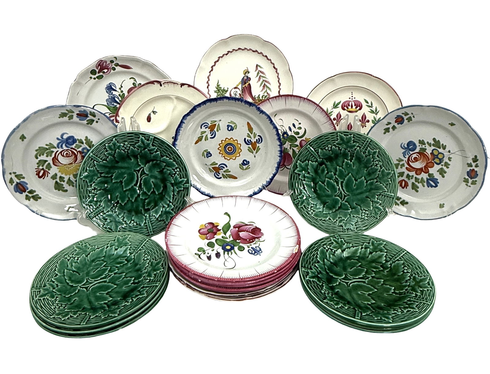 MISC LOT OF 23 PLATES (1 of 7)