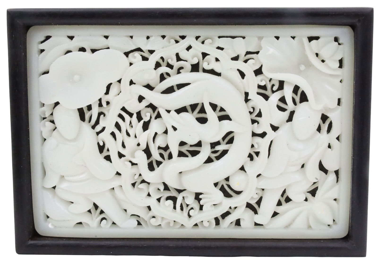 FINE CHINESE WHITE JADE SANDALWOOD BOX (1 of 5)