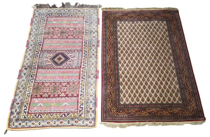 2 HANDWOVEN ORIENTAL RUGS