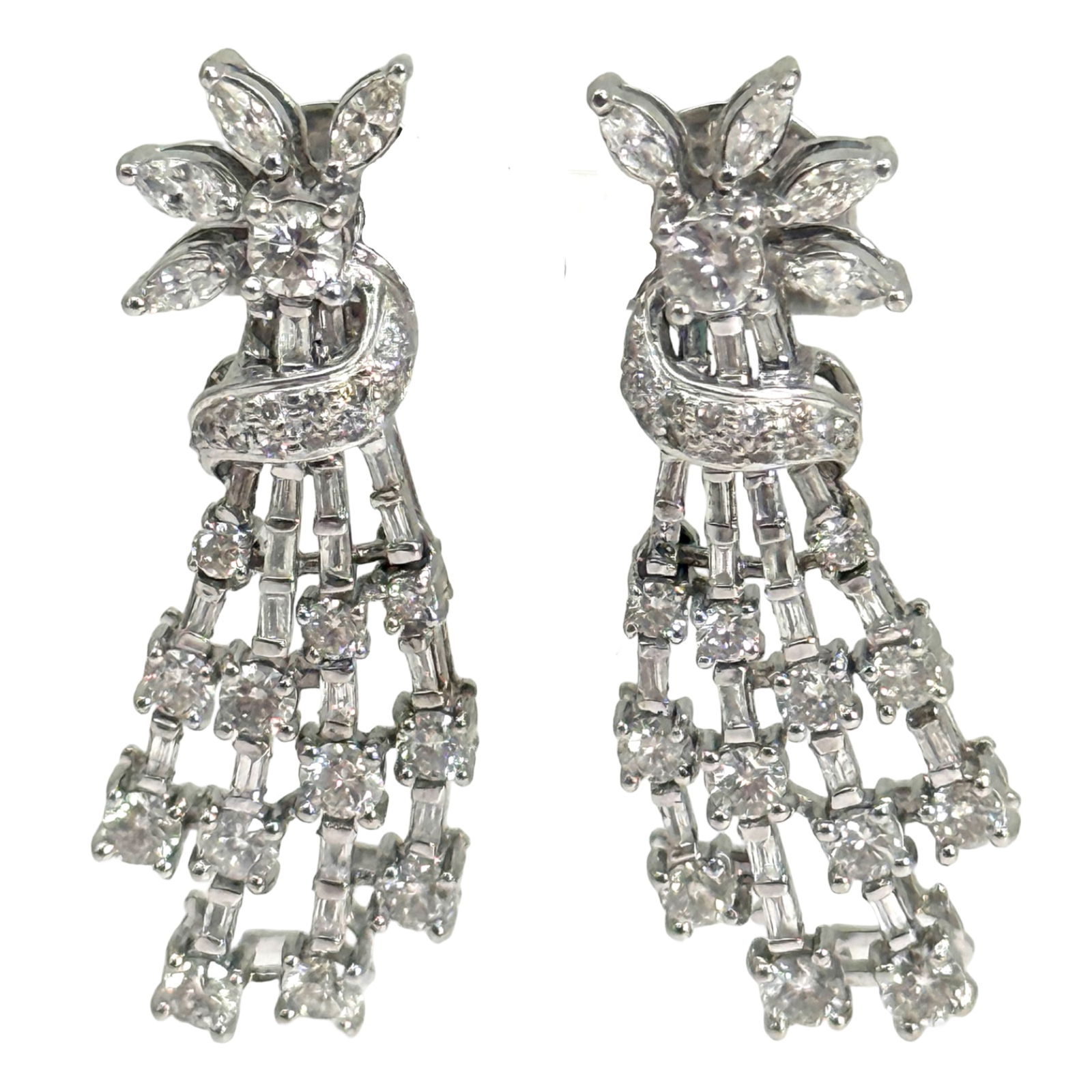 14k DIAMOND EARRINGS (1 of 3)