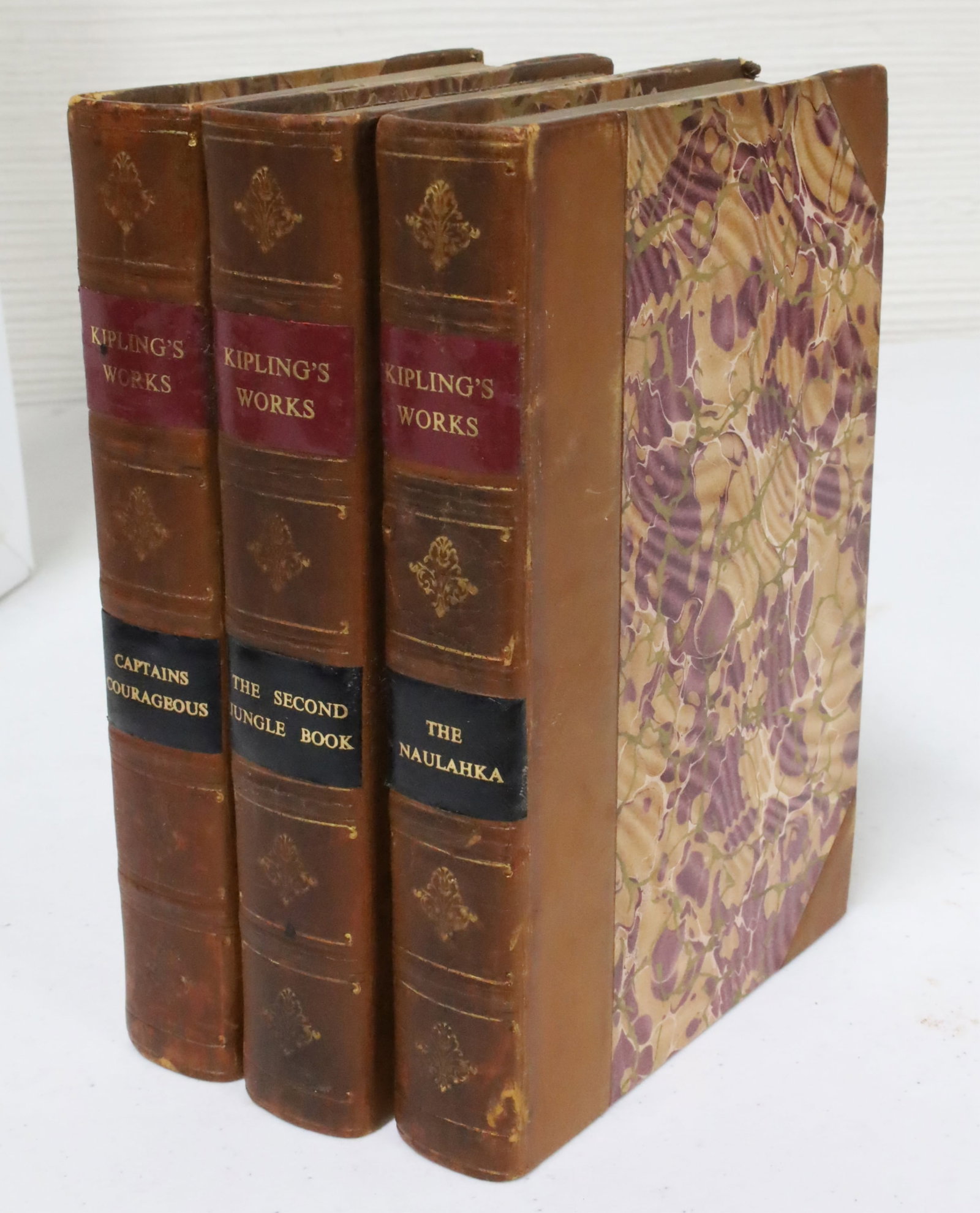 20PC L/B BOOKS, KIPLING, PRESCOTT, LOWELL, OTHERS - 4