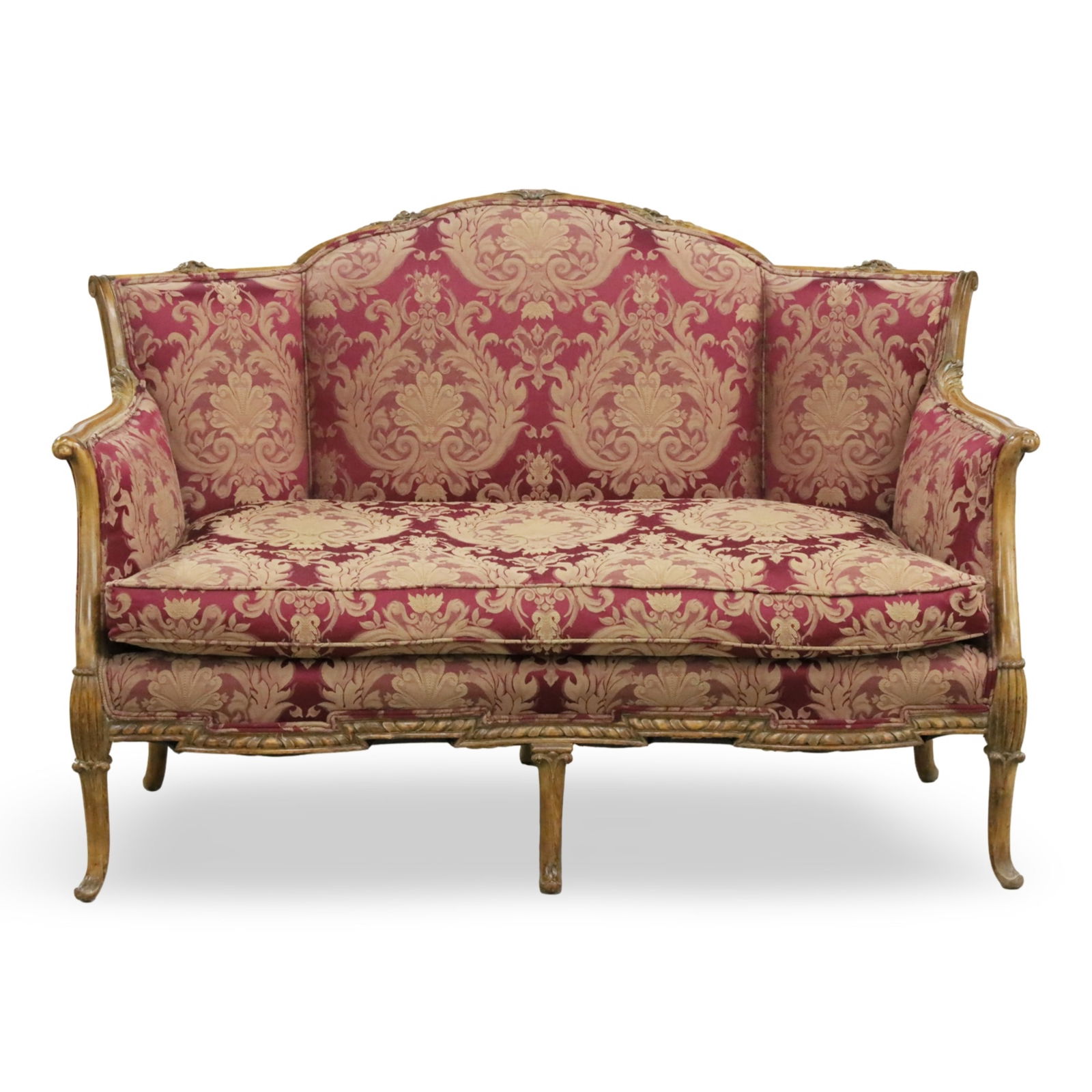 LOUIS XV STYLE SETTEE (1 of 4)