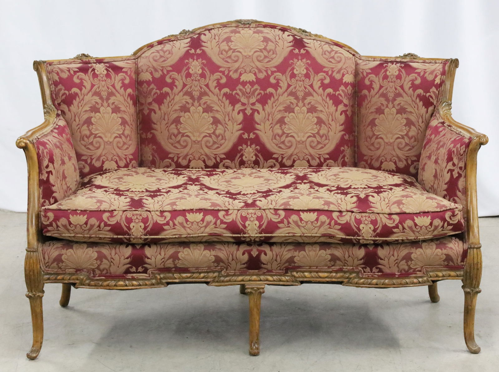 LOUIS XV STYLE SETTEE - 4