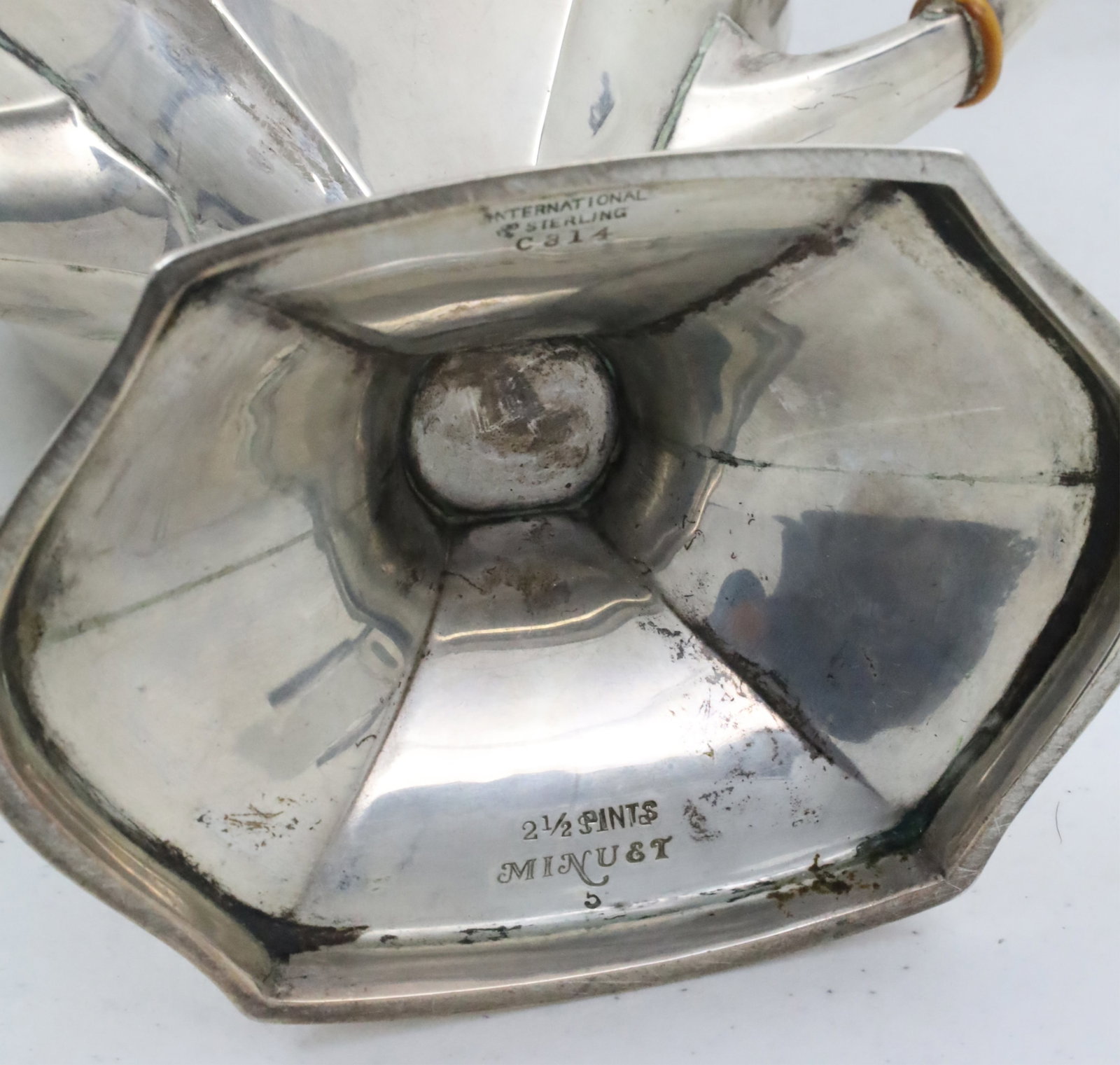 6PC STERLING TEA SERVICE, INTERNATIONAL, 133 TOW - 3