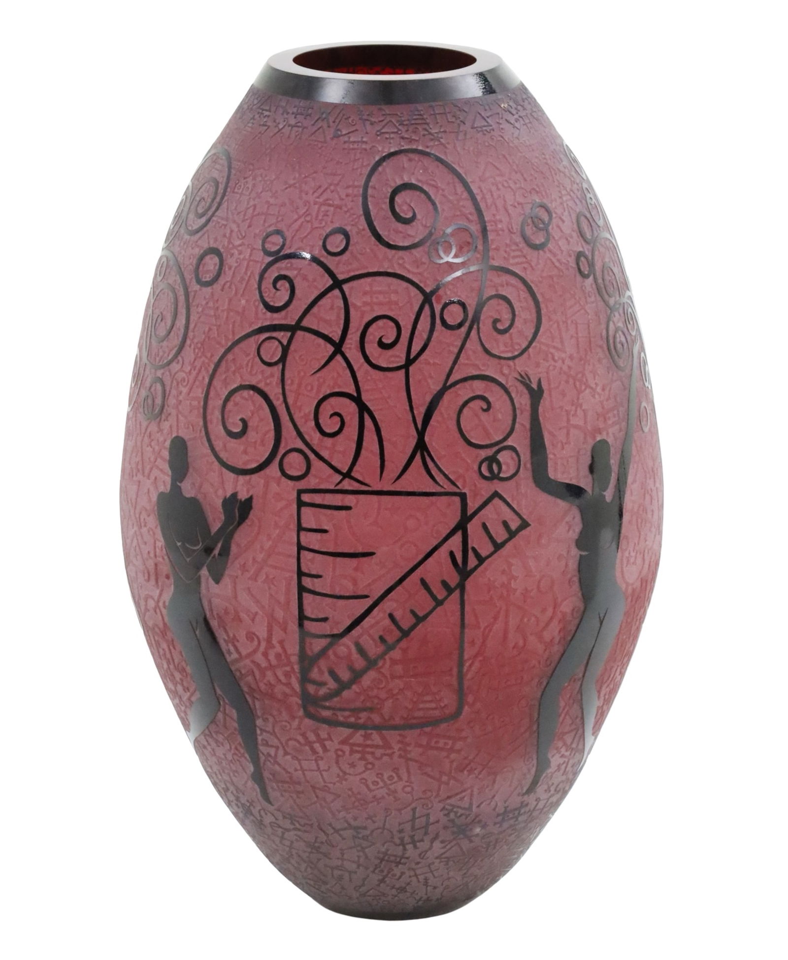 DUNCAN McCLELLAN ART GLASS VASE (1 of 5)