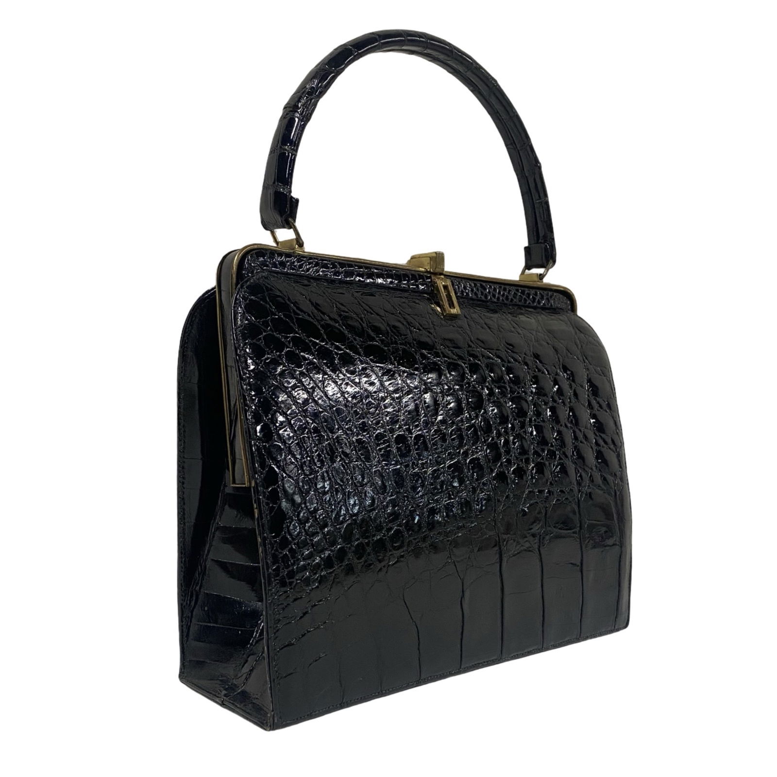 BELLESTONE ALLIGATOR HANDBAG - 2