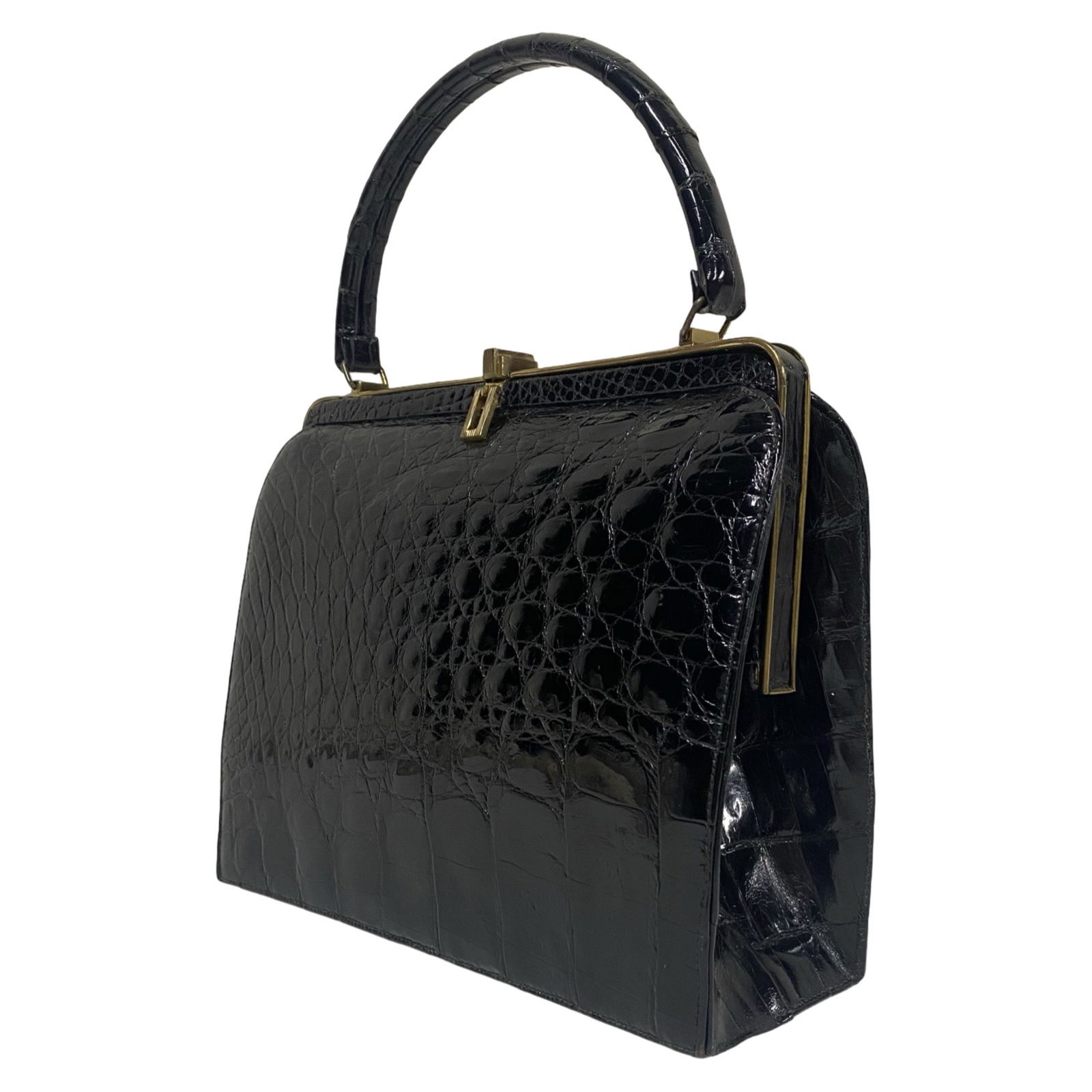 BELLESTONE ALLIGATOR HANDBAG - 3