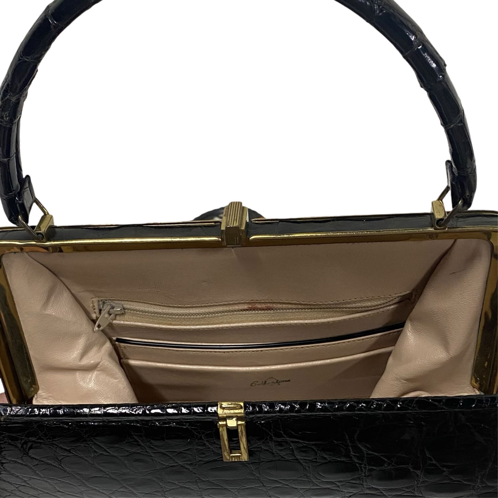 BELLESTONE ALLIGATOR HANDBAG - 4