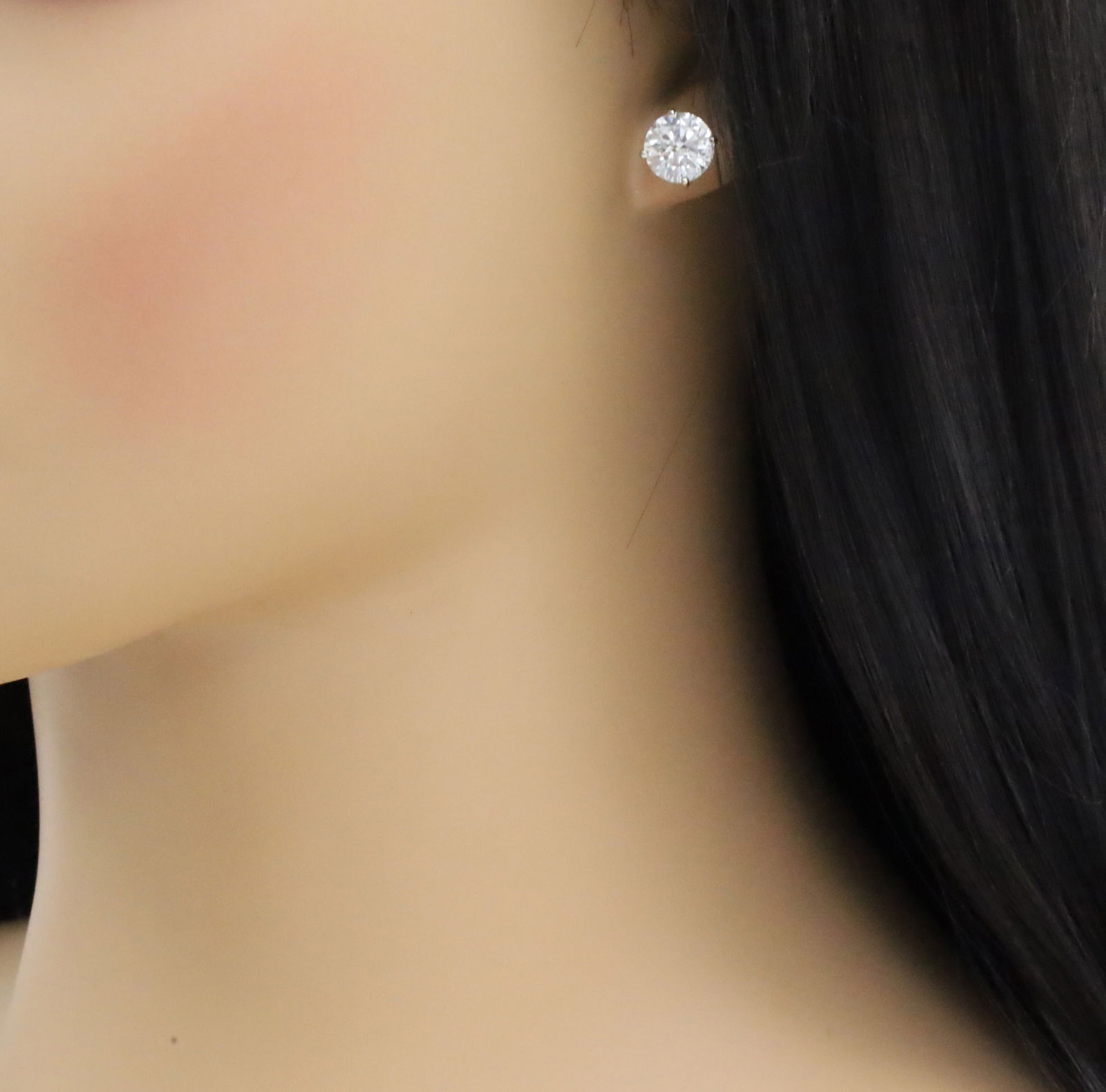 14K DIAMOND EARRINGS 2.13CT (1 of 6)