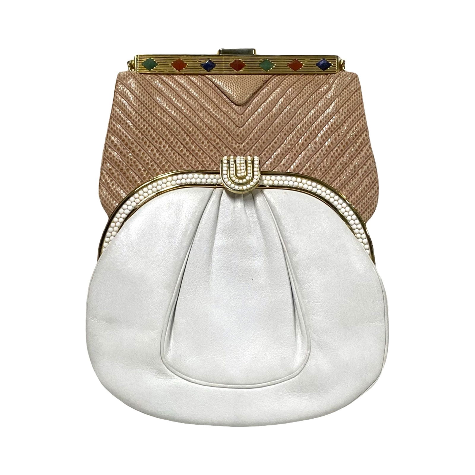 JUDITH LEIBER, TWO VINTAGE EVENING BAGS (1 of 5)