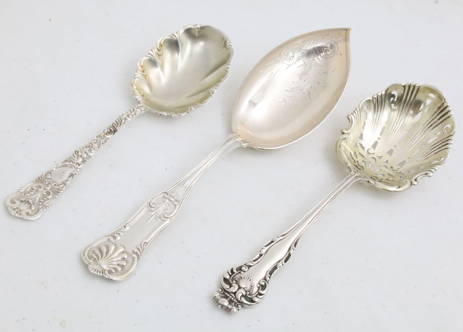 9PC LOT OF STERLING SILVER, 22 T.O.W. - 2