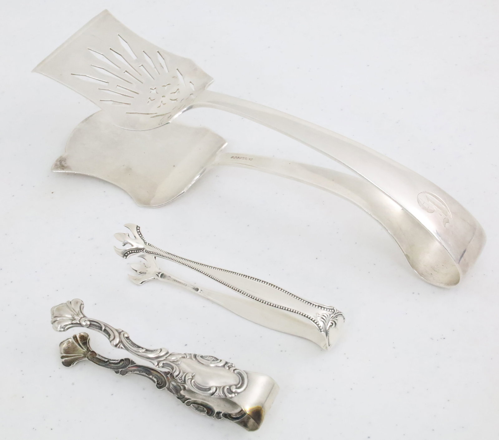 9PC LOT OF STERLING SILVER, 22 T.O.W. - 6