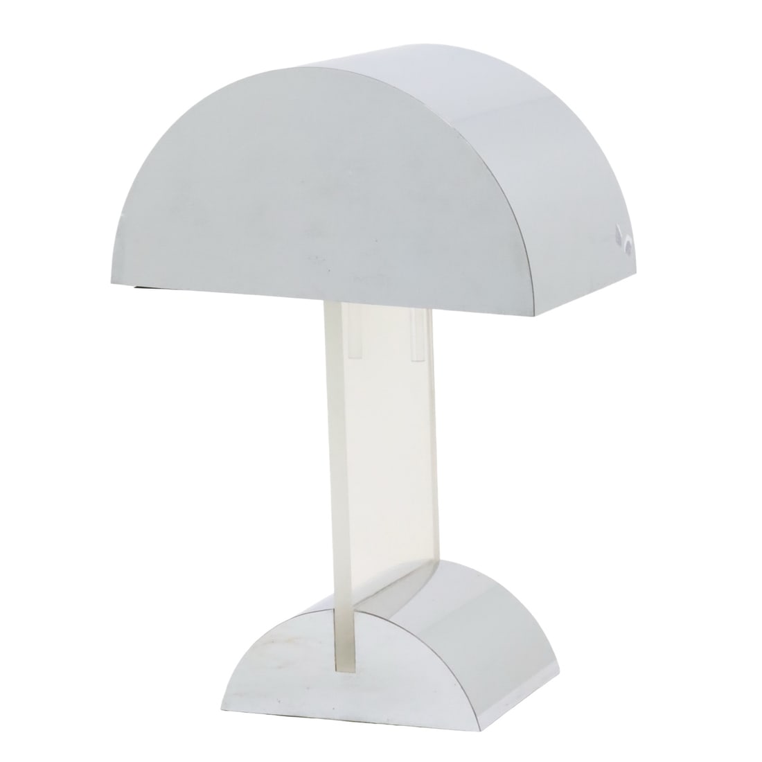 GEORGE KOVACS CHROME AND LUCITE TABLE LAMP (1 of 2)
