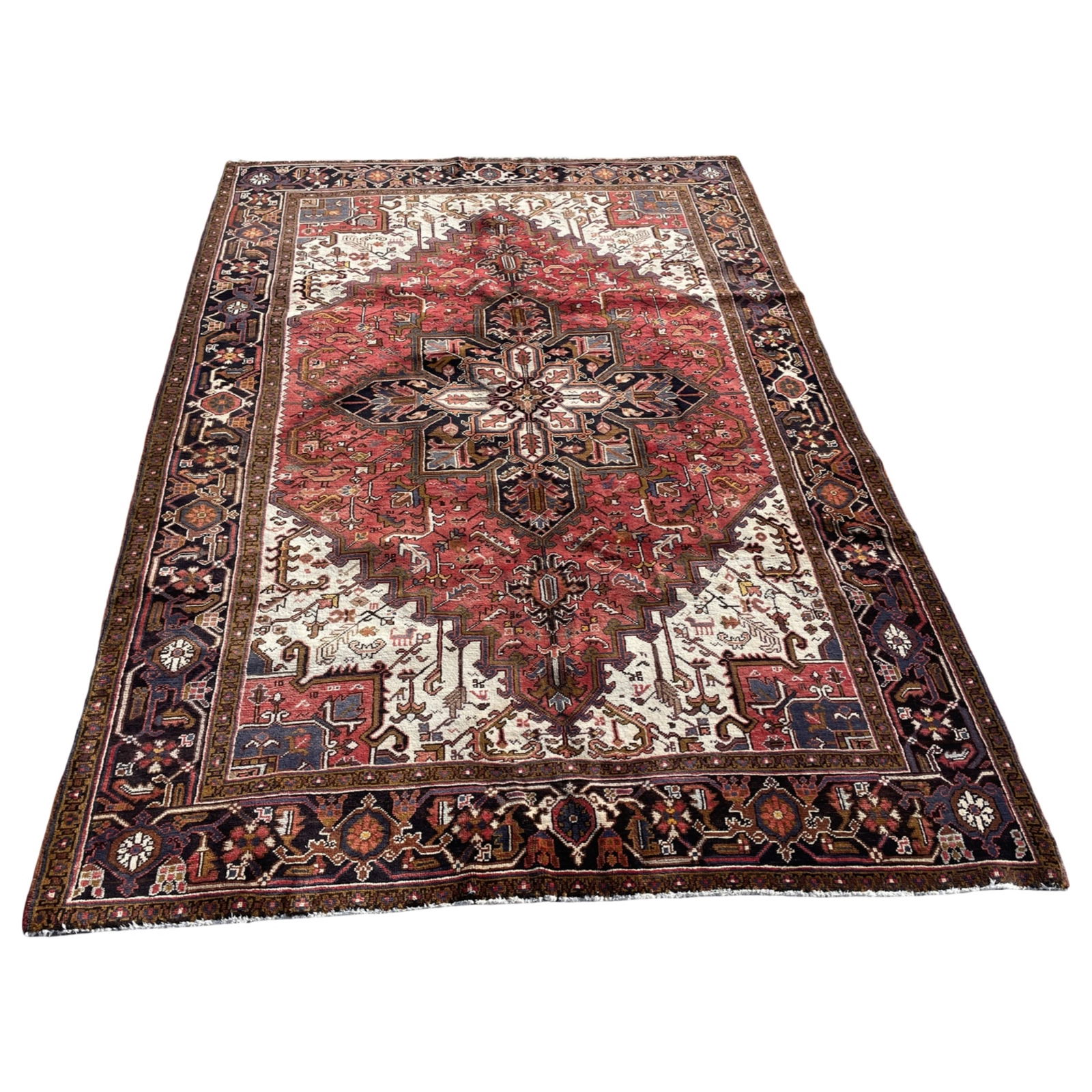 HERIZ RUG 6'9 X 9'9 (1 of 2)