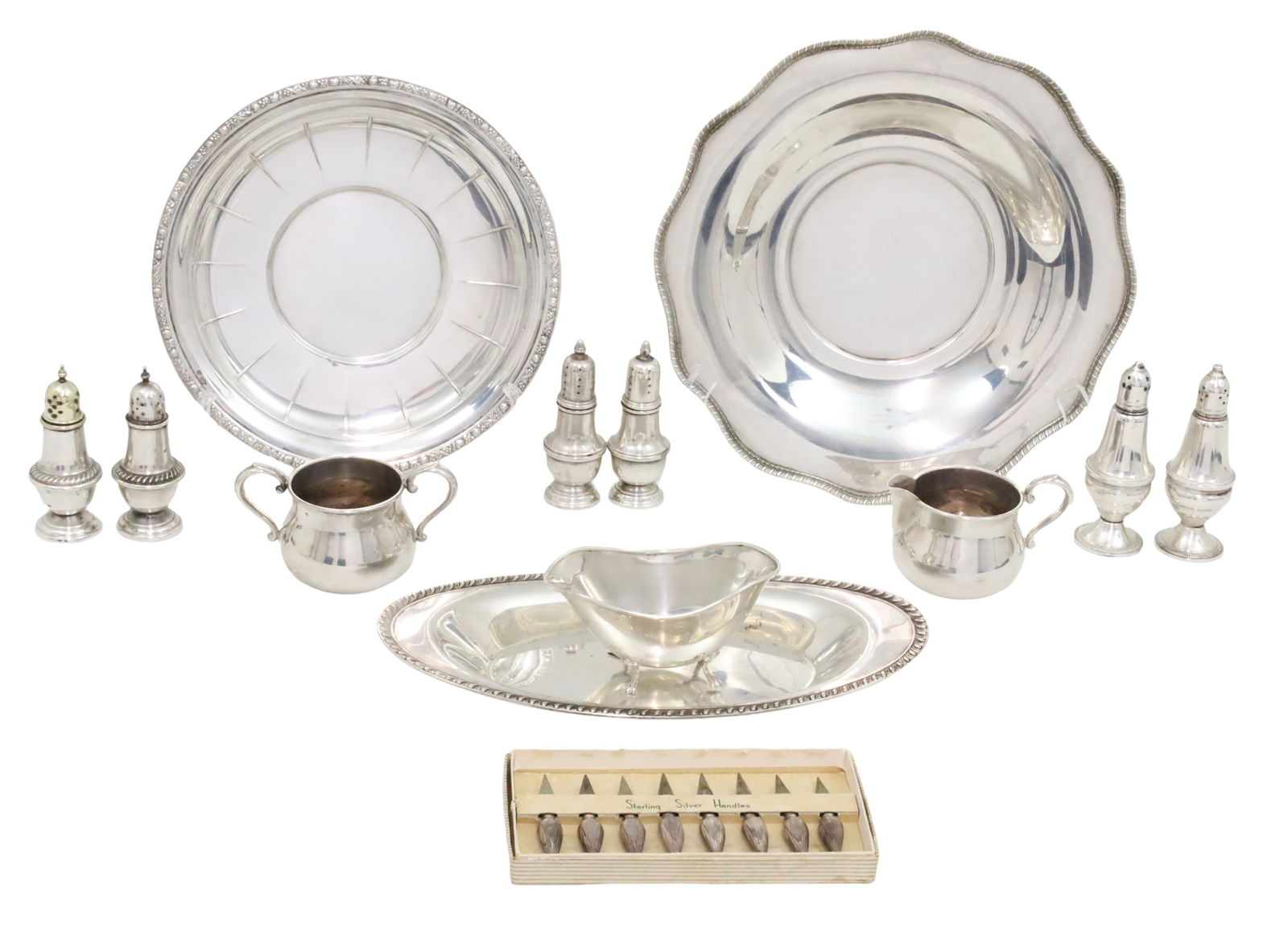 20PC LOT OF STERLING SILVER ITEMS, 44.3 T.O.W. (1 of 12)