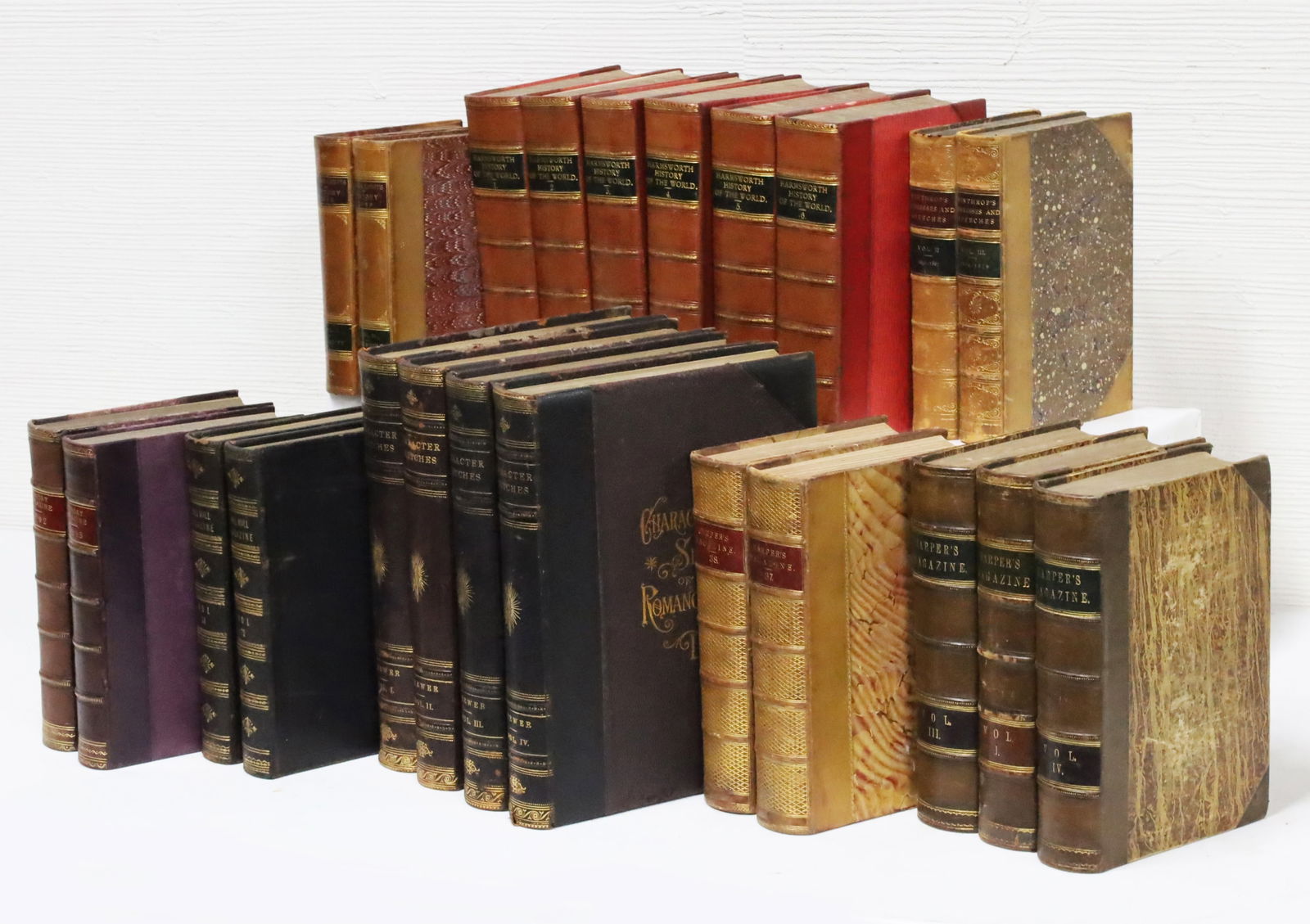 23PC L/B BOOKS, HARPERS, HARMSWORTH, ETC. (1 of 9)