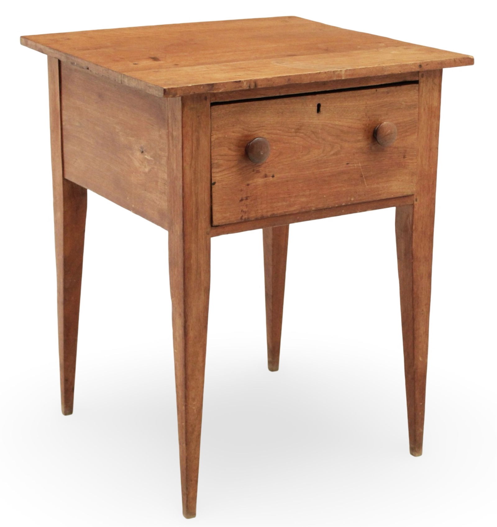 EARLY AMERICAN SHAKER STYLE STAND, 19THC (1 of 4)