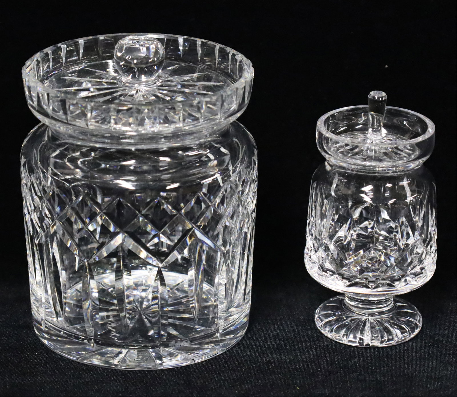 7PC LOT OF WATERFORD CRYSTAL, LISMORE PATTERN - 2