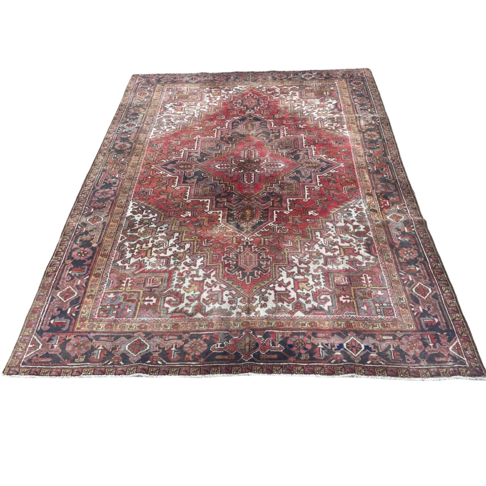 HERIZ RUG 7' X 9'5 (1 of 2)