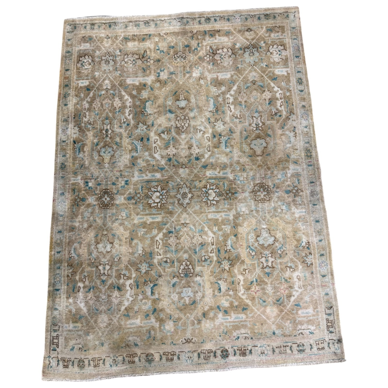 TABRIZ RUG 4'5 X 6'1 (1 of 2)
