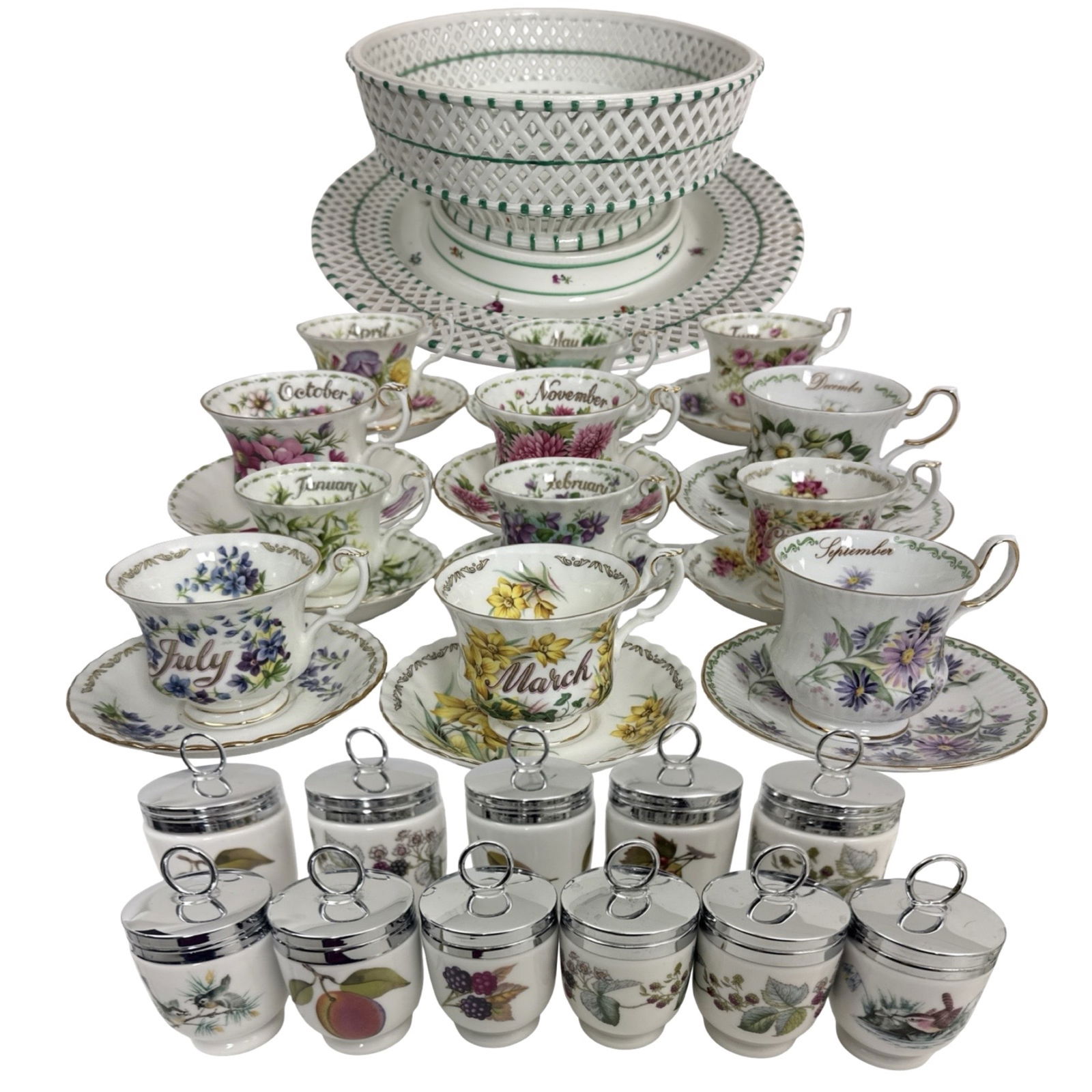 MISC LOT OF ENGLISH PORCELAIN (1 of 8)