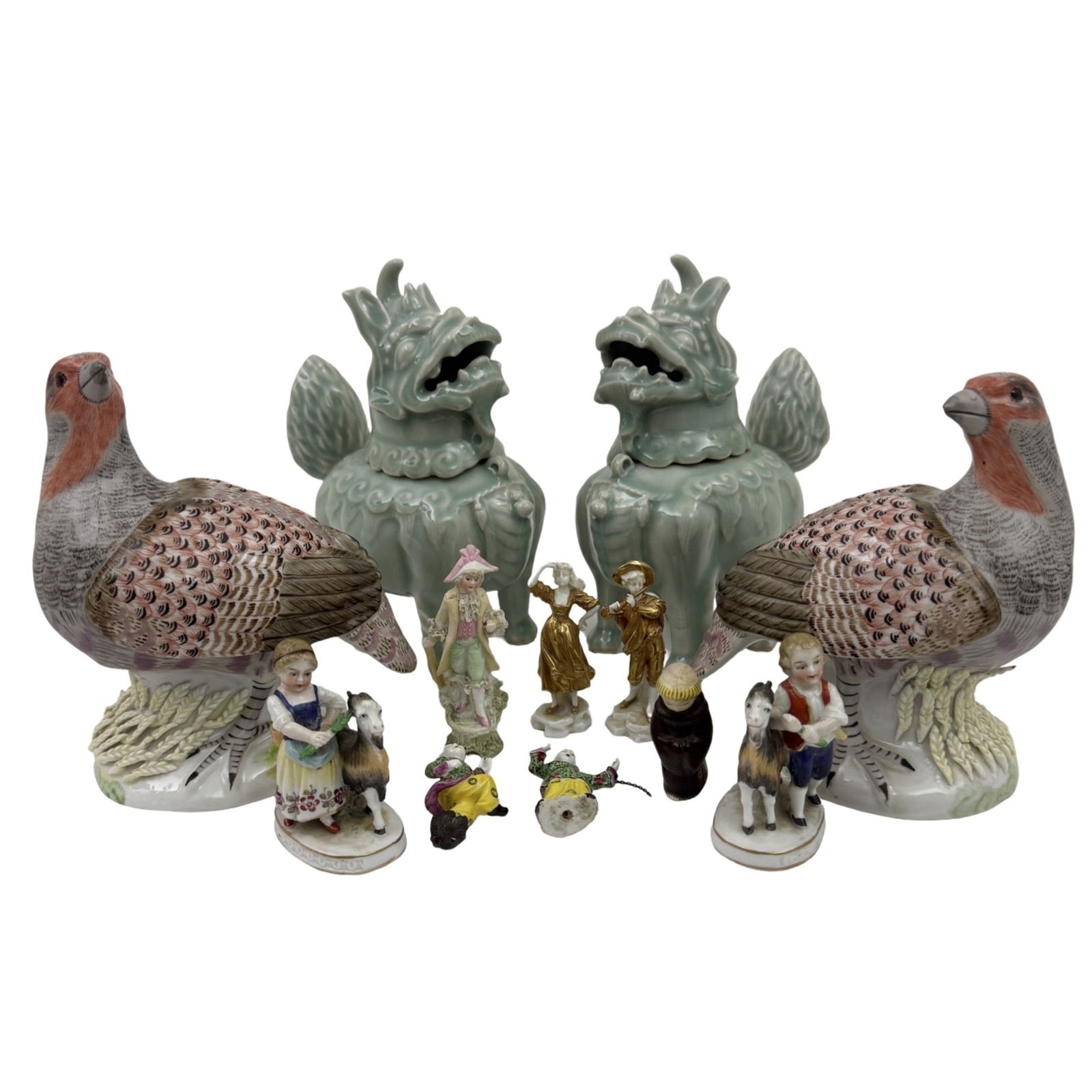 COLLECTION OF PORCELAIN FIGURES (1 of 9)