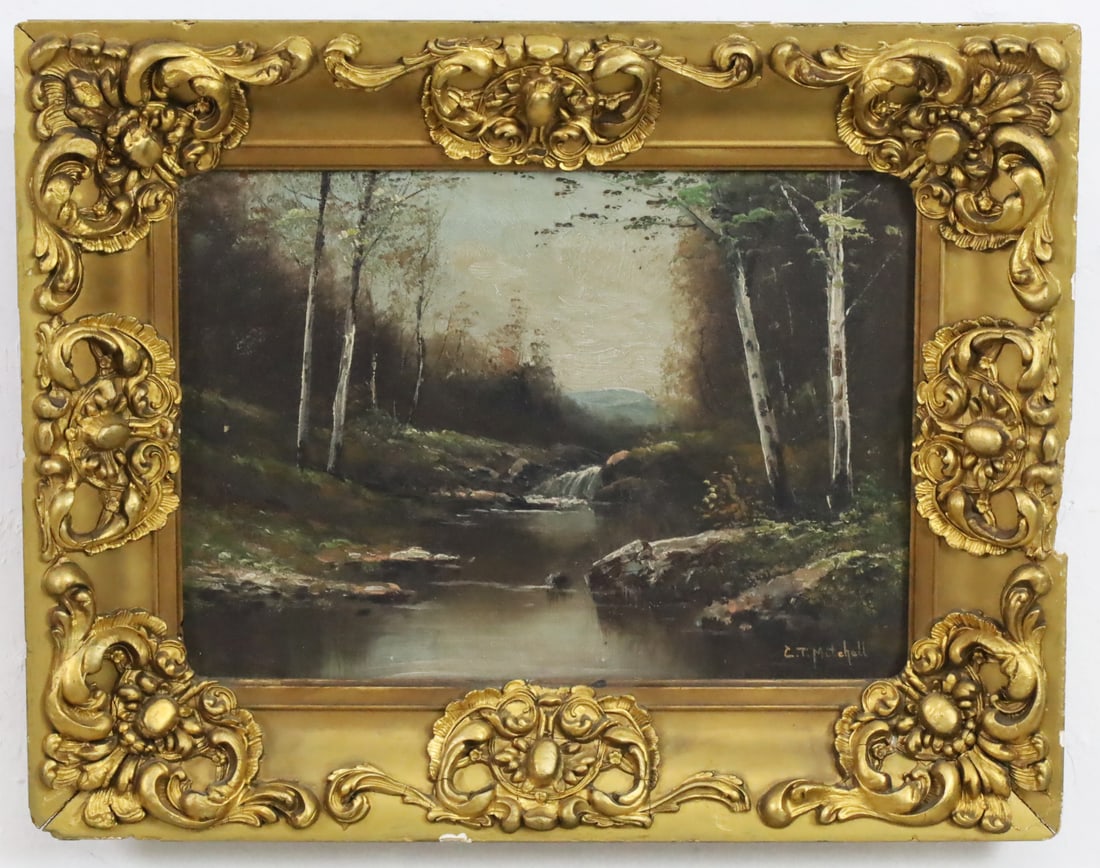 C.T. MITCHELL (AMERICAN, 19TH/20TH C.) - 2