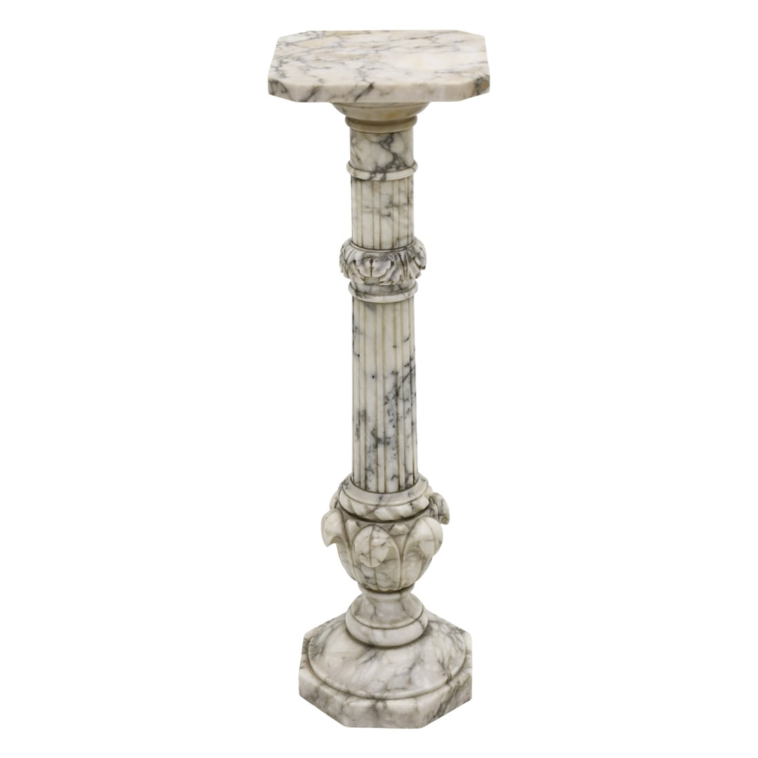 DORIC COLUMN MARBLE PEDESTAL (1 of 4)