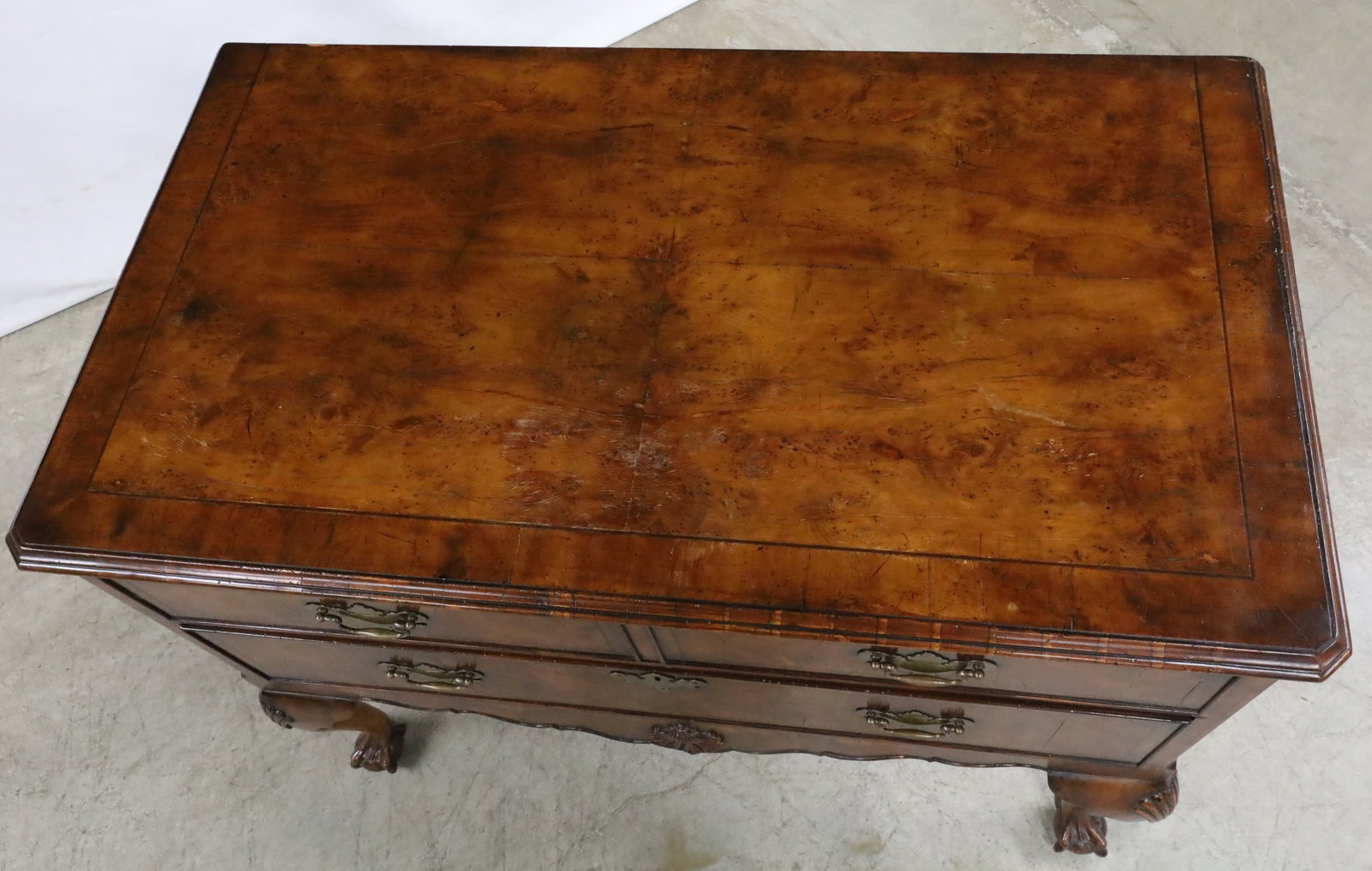 AMERICAN WALNUT LOWBOY, 19TH C. - 3
