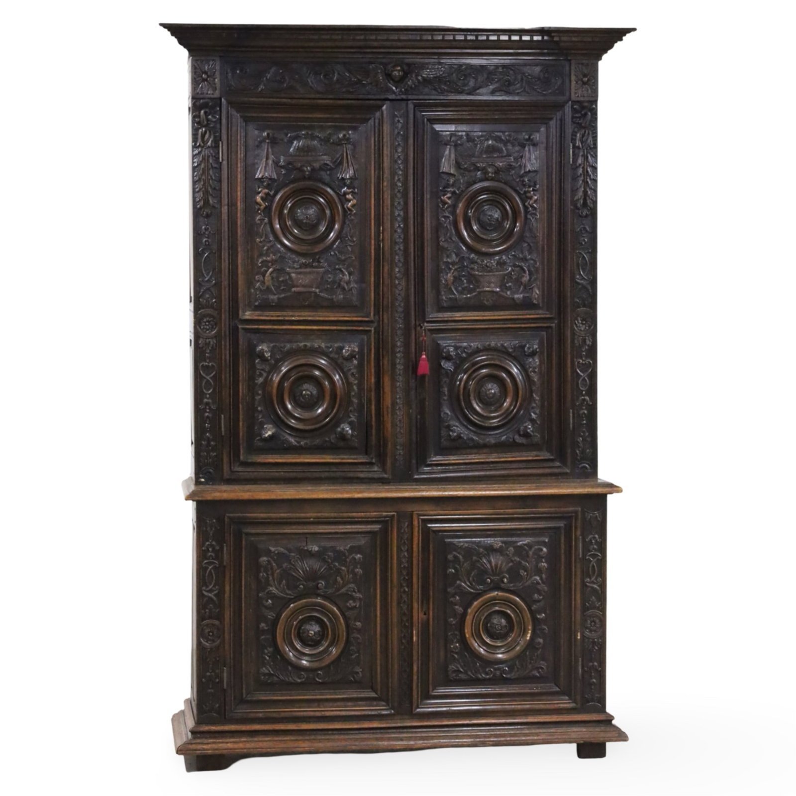FRENCH RENAISSANCE REVIVAL CABINET, 19TH C. (1 of 9)