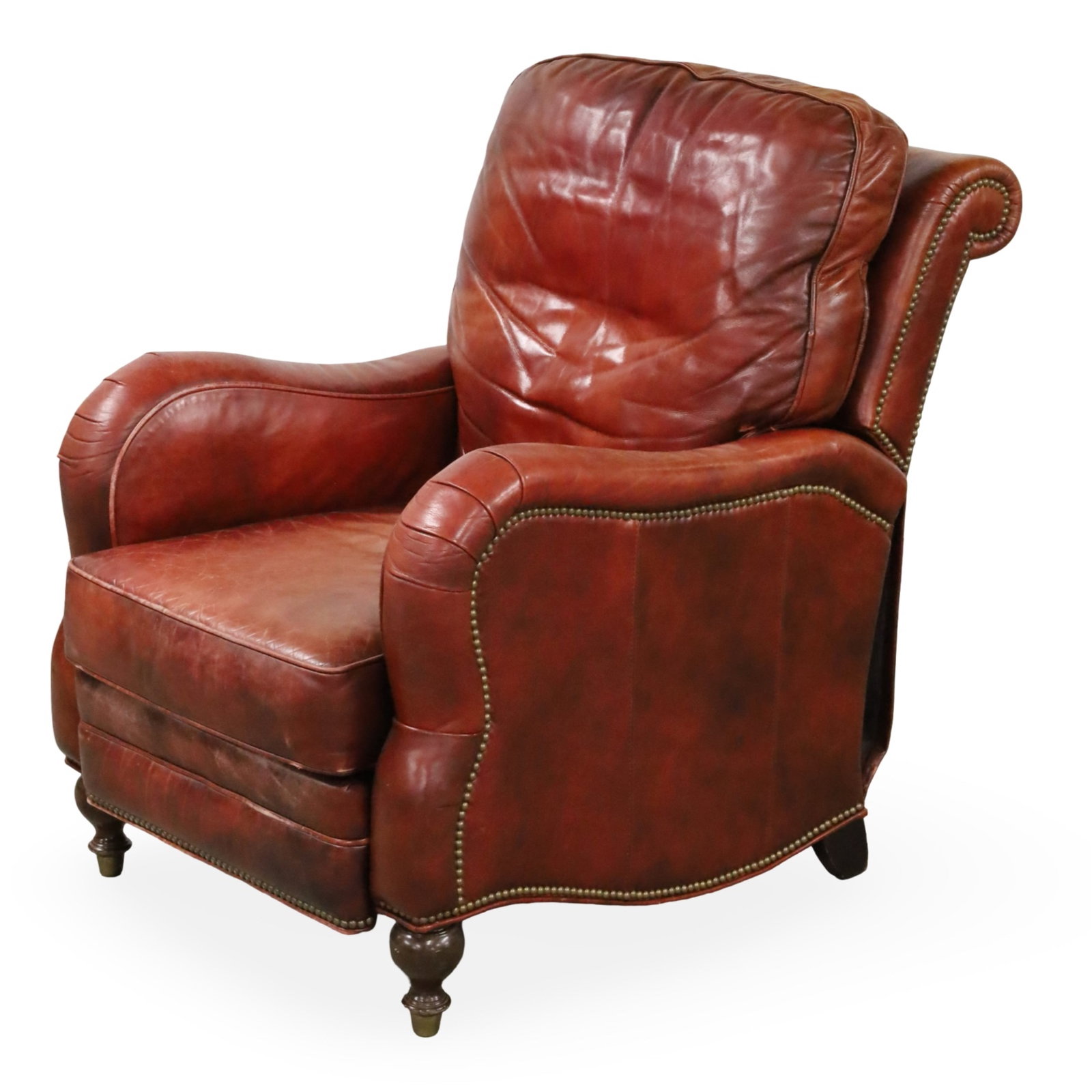 LEATHER ARMCHAIR RECLINER (1 of 5)