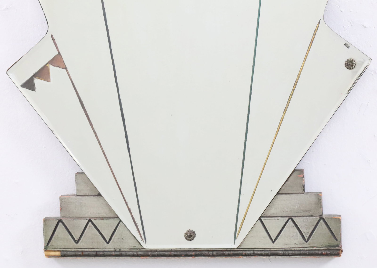 ART DECO ACCENT MIRROR - 4