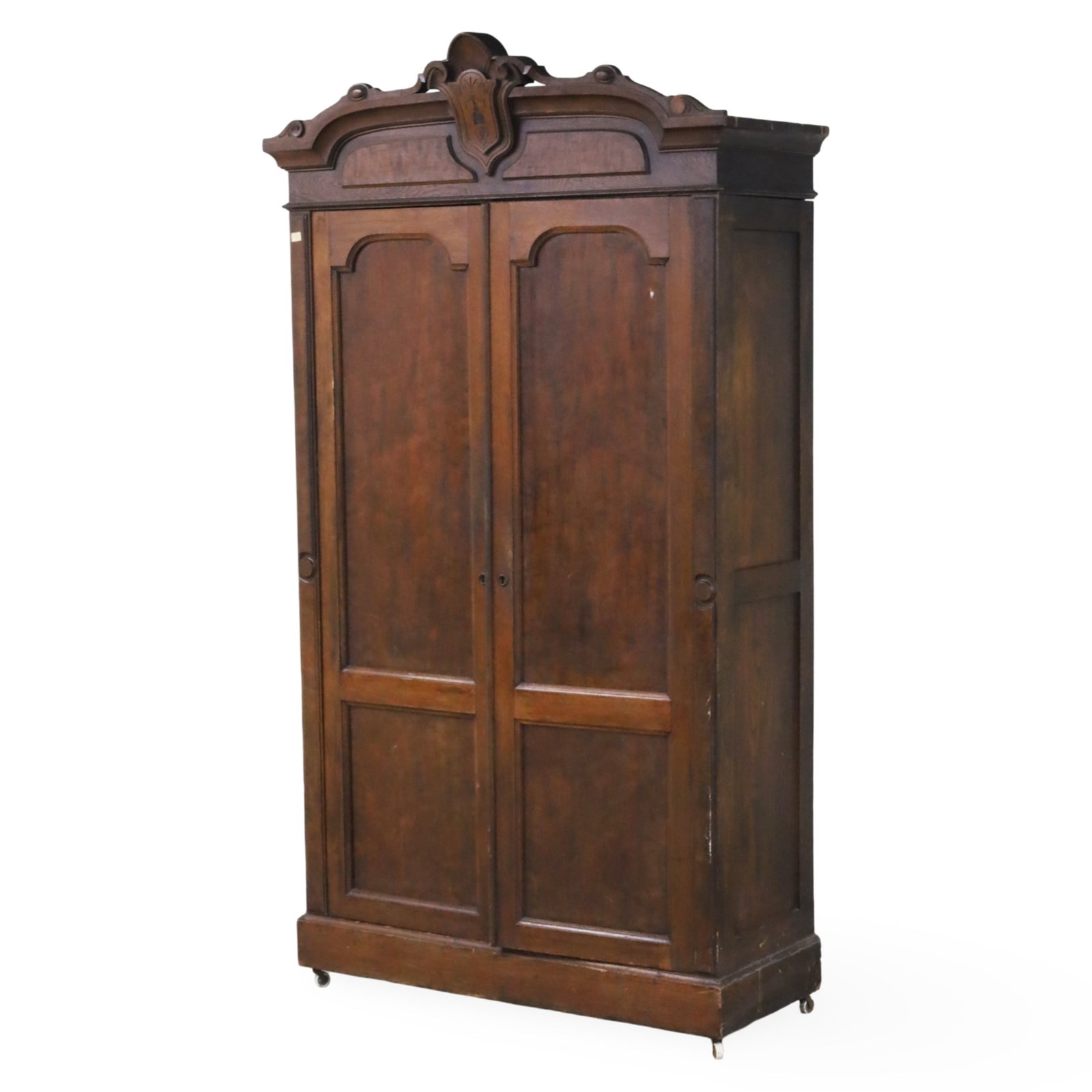 AMERICAN EMPIRE MAHOGANY ARMOIRE (1 of 5)
