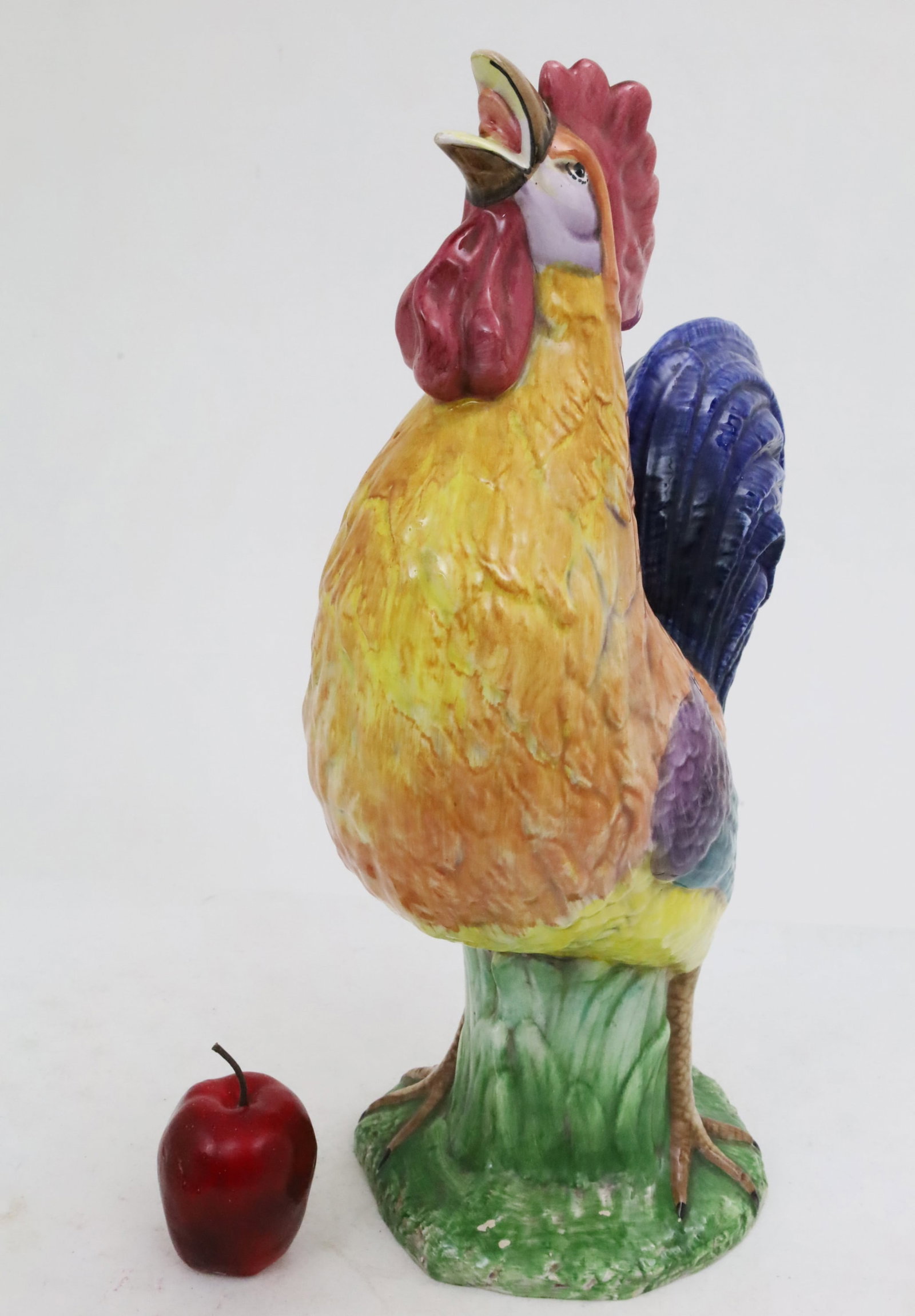 ITALIAN FAIENCE ROOSTER - 3