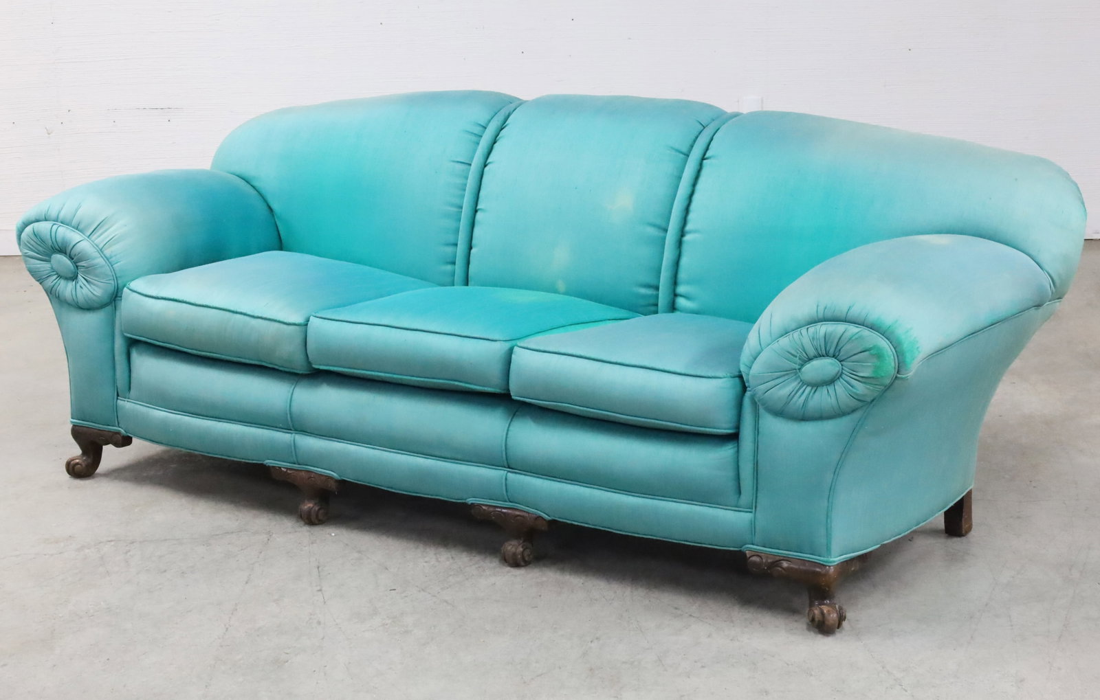 VICTORIAN ROLL ARM SOFA - 2