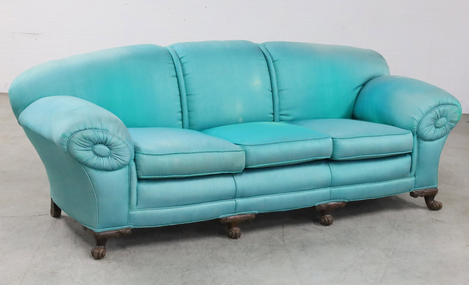 VICTORIAN ROLL ARM SOFA - 3