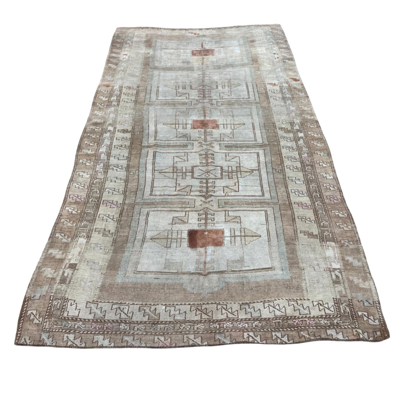 OUSHAK RUG 6'4 X 11'8: Oushak rug 6'4 x 11'8