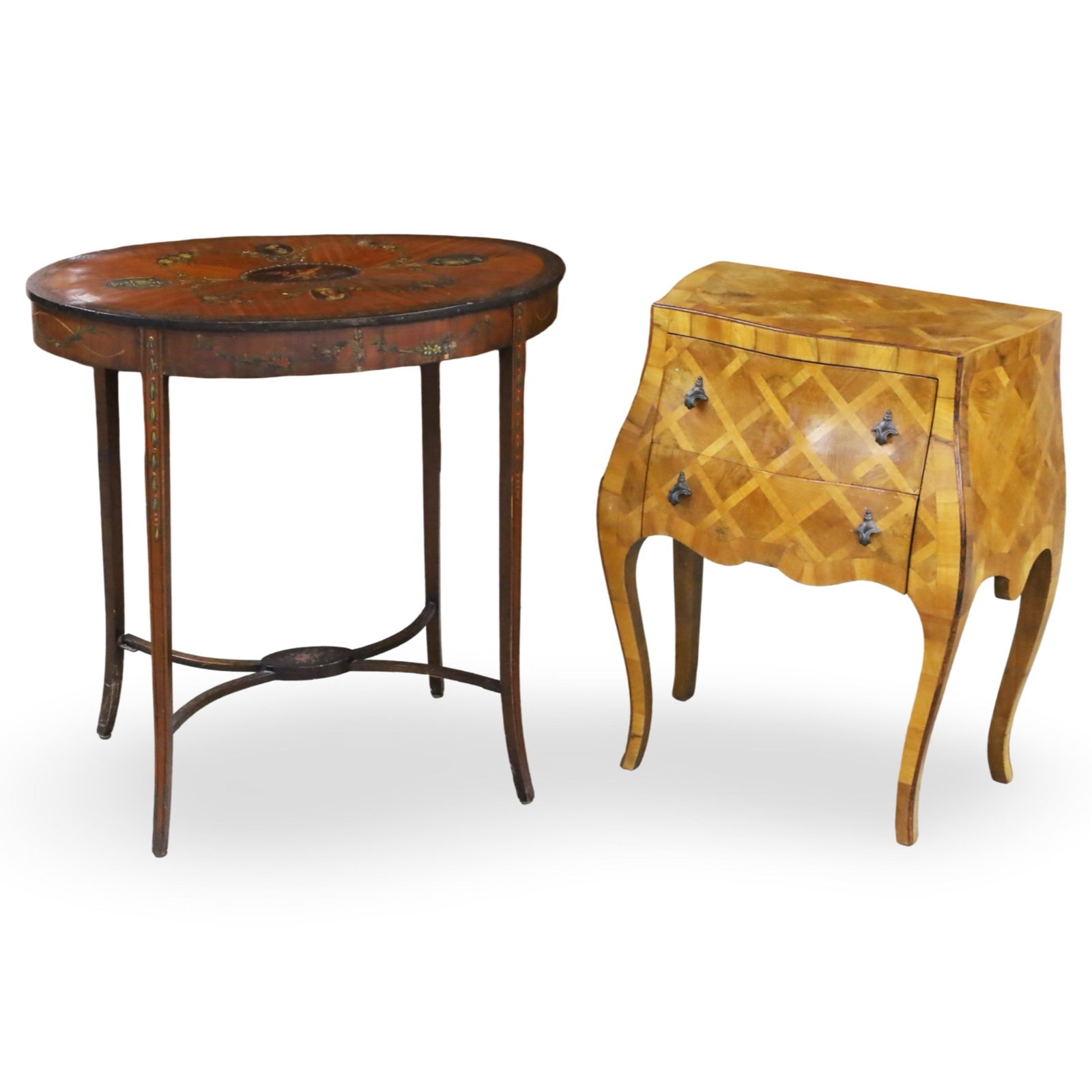 2PC LOT OF ACCENT FURNITURE (1 of 5)
