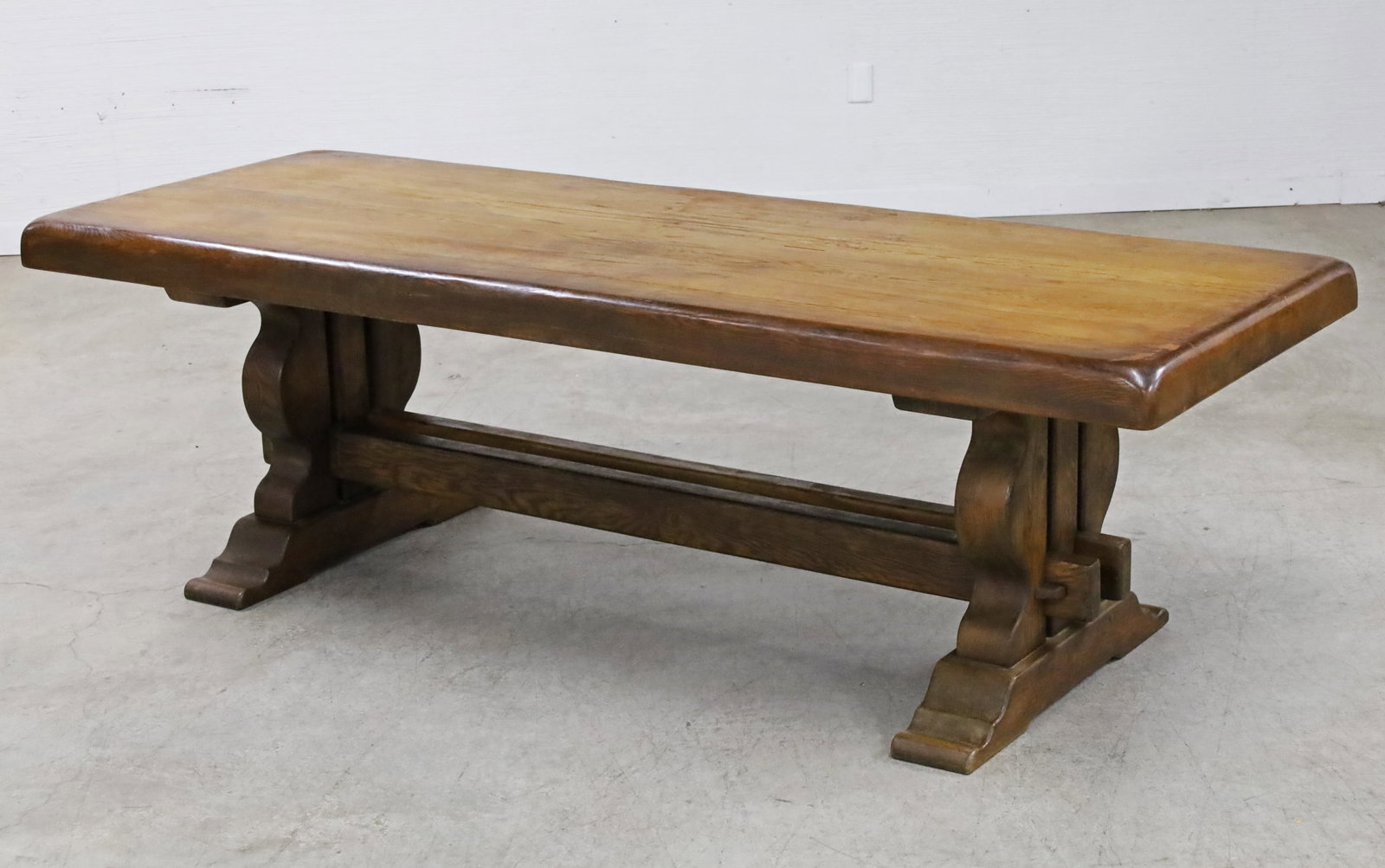 FRENCH OAK MONASTERY TABLE - 2