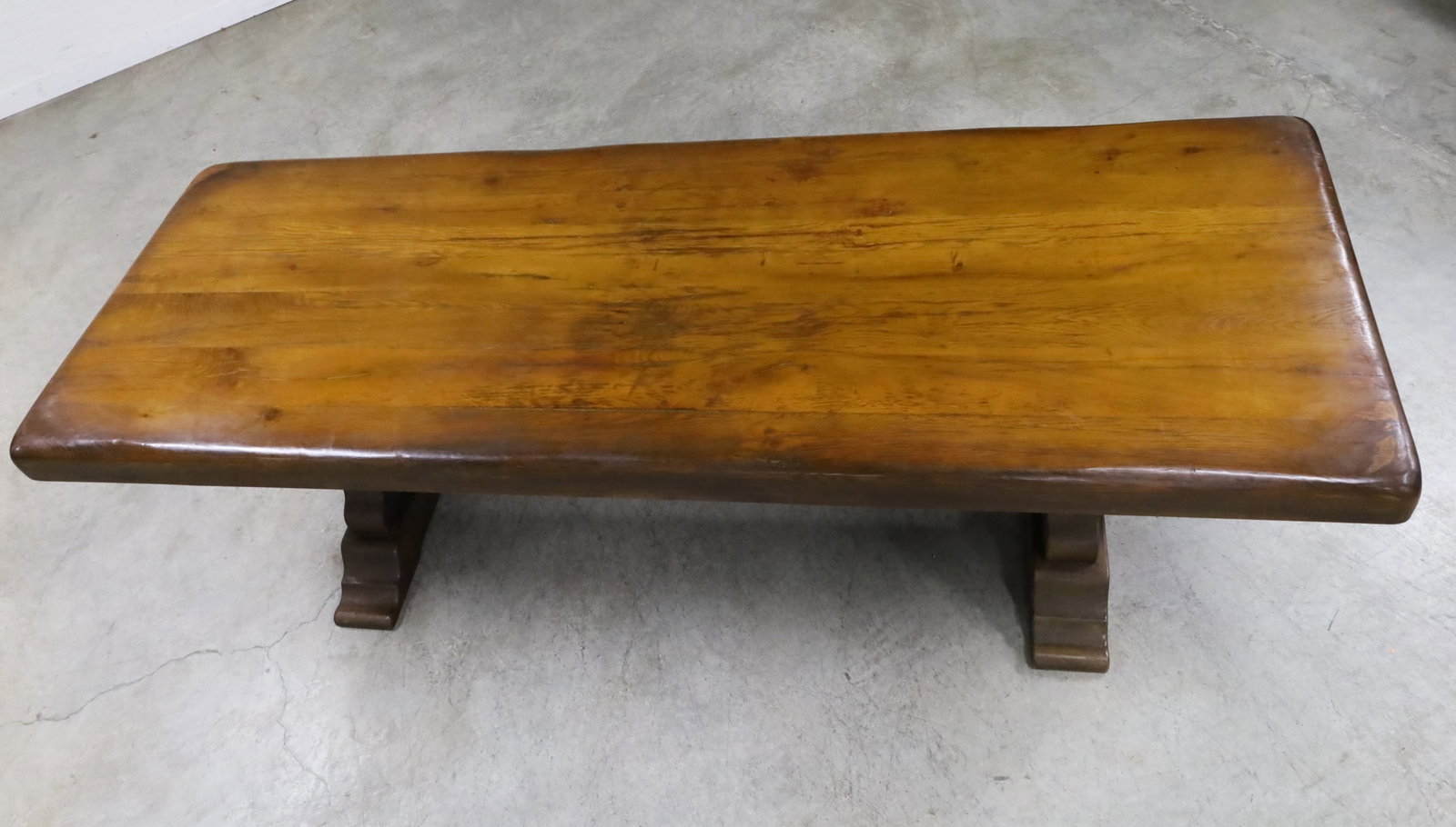 FRENCH OAK MONASTERY TABLE - 3