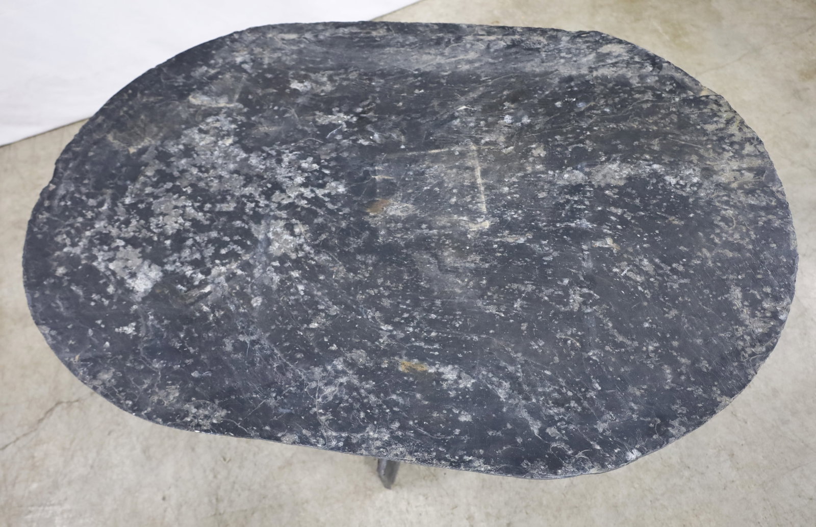 PRIMITIVE FRENCH SLATE TABLE - 4